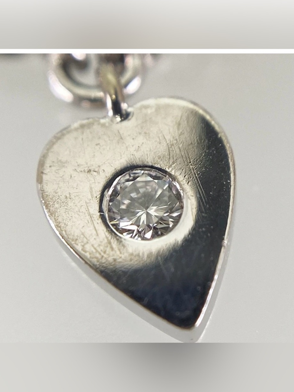Authentic Cartier Mon Amour/Monumur Heart Diamond Ring 18k White Gold - Picture 5 of 9